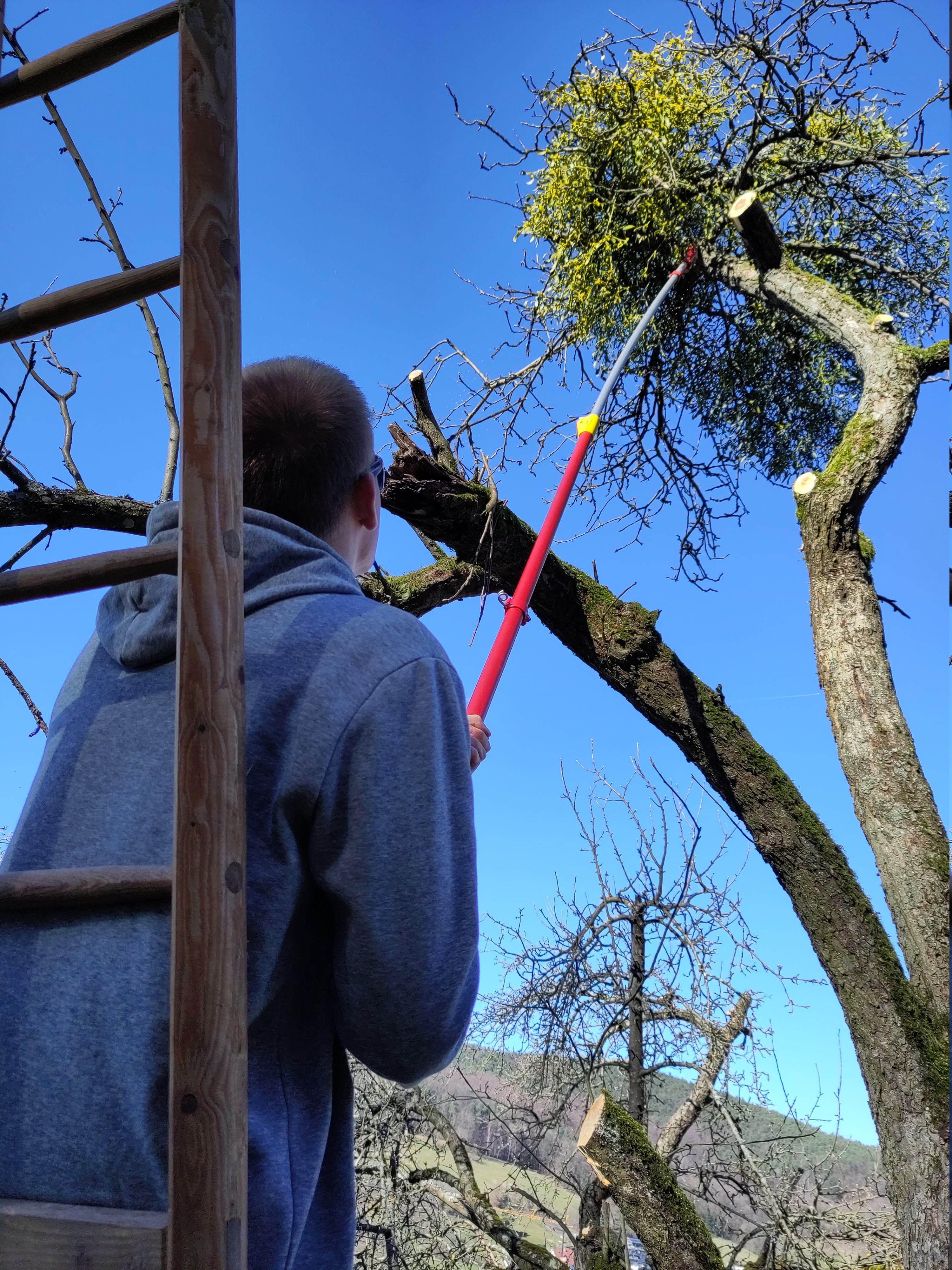 Teammitglied im Einsatz